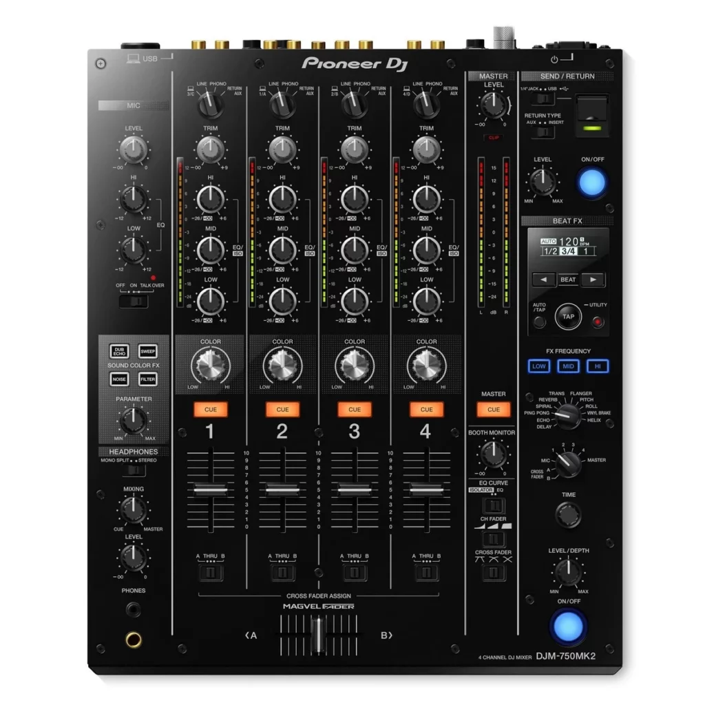 Pioneer DJM-750 MK2 DJ-mixer